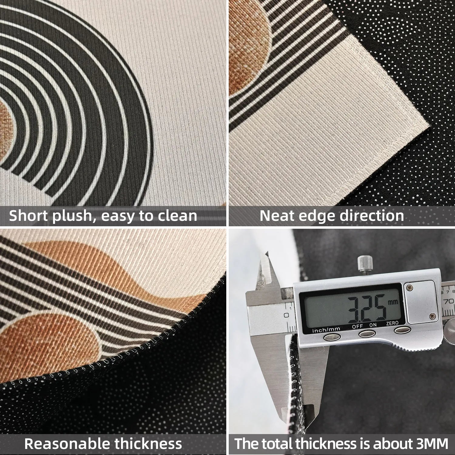 1PC, cartoon knife and fork kitchen waterproof door carpet mat, kitchen mat, can wash home decoration carpet mat