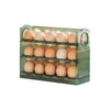 Refrigerator Door Egg Storage Box Reversible Organizer Tray