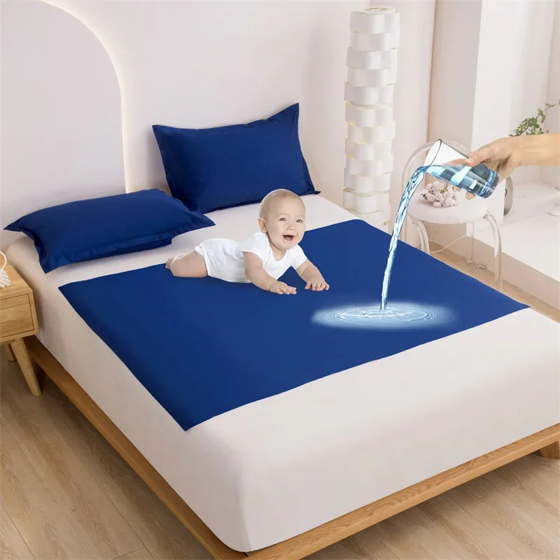 Bed Flat Sheet TPU Waterproof SPA Couple Mattress Cover Adult Urine Pad Baby/Elderly/Pregnant Women Bed Pad Massage Mat Cussion