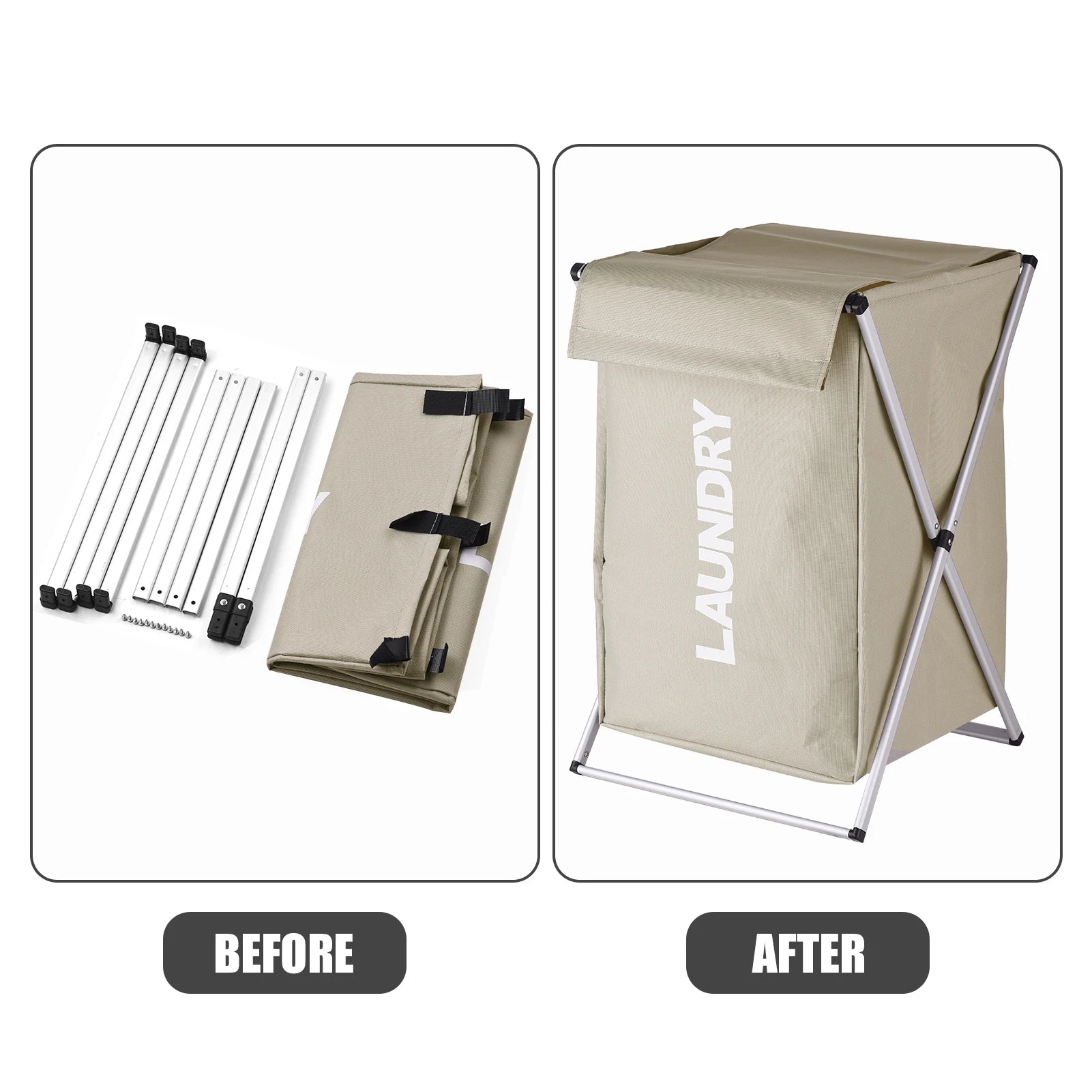 Dirty Clothes Laundry Basket Storing Waterproof Oxford Storage Bags Portable Foldable Clothing Toy Household Organizer