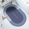 VIKAMA Diatomaceous Earth Bath Rug – Non-Slip Quick Dry Shower Mat for Bathroom Safety