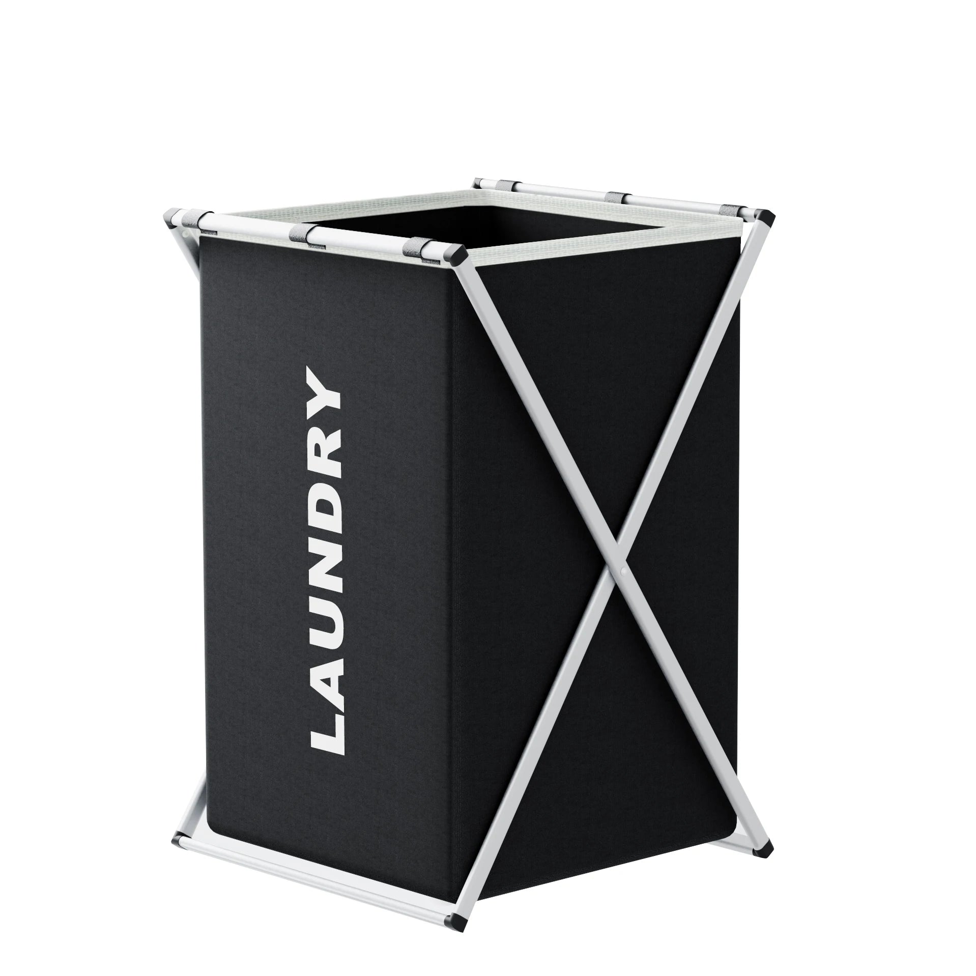 1 PC Large Laundry Hamper 3 Sections Divided Laundry Basket Foldable Washing Bin Dirty Cloth Storage Bag