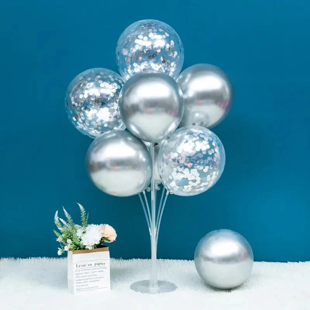 35Pcs Mixed Gold Black Confetti Latex Balloons Kids Adult Man Woman Birthday Party Decoration New Year Graduation Party Decor
