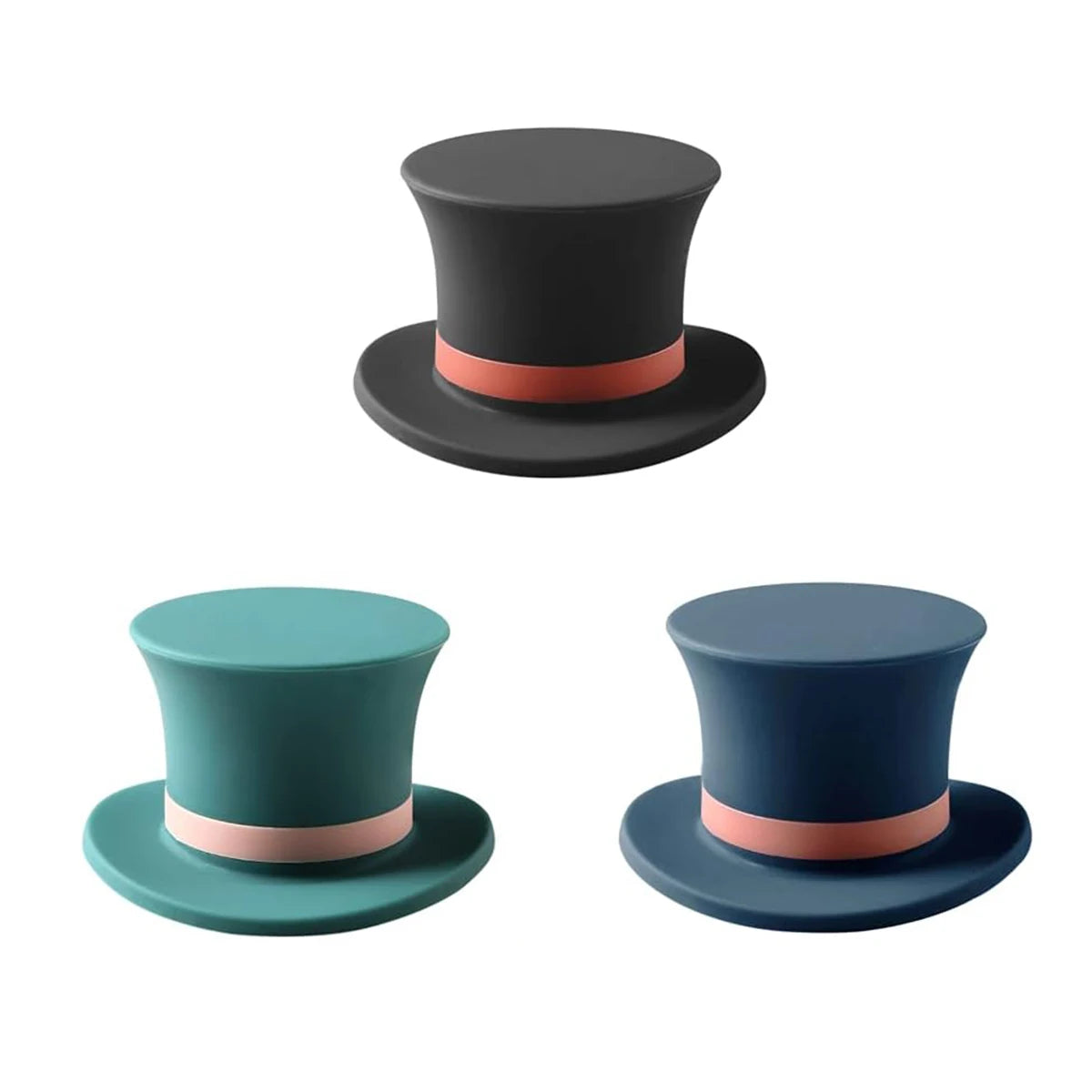 1/3 PCS Magic Hat Wine Bottle Stopper – Seal Silicone Cover, Airtight for Champagne, Whiskey & Brandy, Leak-Proof, Kitchen Tools