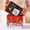 1Pcs Christmas gift Ceramic mug cup cup Coffee cup Christmas mug with lid with spoon set cup mug gift box ceramic mug