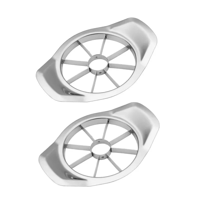 8-Slice Stainless Steel Fruit Cutter – Apple, Tomato, Orange & Multi-Fruit Slicer