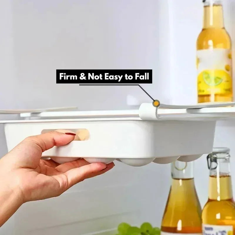 Container For Egg Fridge Drawer Organizer Refrigerator Storage Bins Pull Out With Handle Kitchen Shelf Holder Storage Box