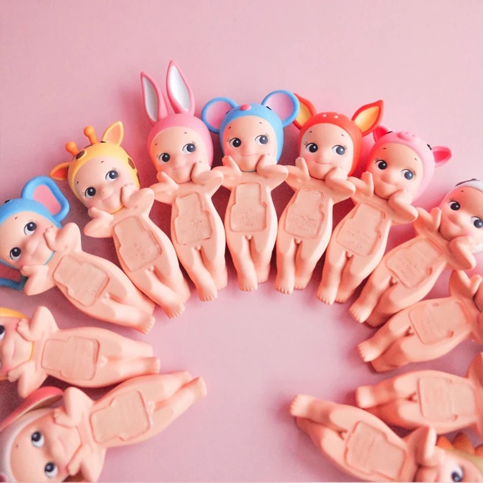 En Stock Sunny Angel Blind Box Hippers Anime Series figuras modo muñeca llavero decoración del teléfono móvil estatuilla regalo