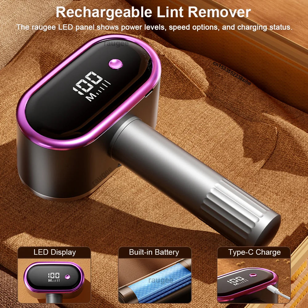 USB Rechargeable Electric Lint Remover & Fabric Shaver