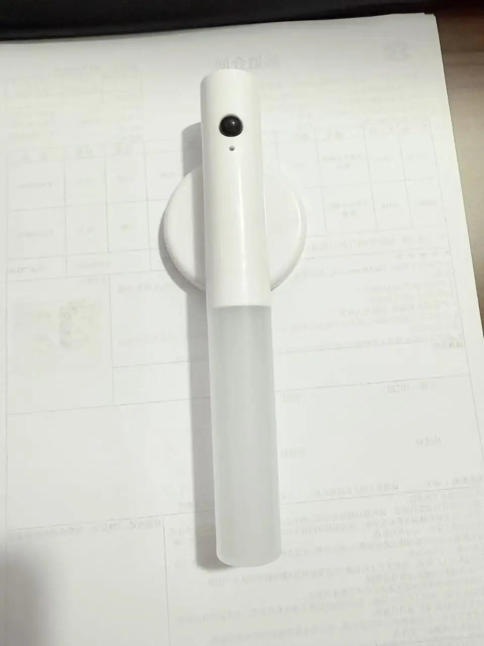 1pc Intelligent Human Body Induction Night Light, LED Rechargeable Corridor Cabinet Wall Light, Household Toilet Wall Induction