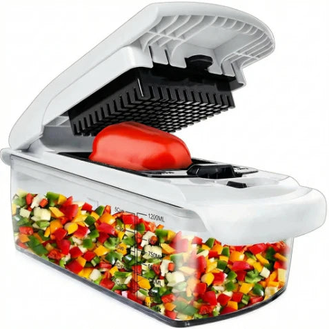 18-in-1 Multifunctional Vegetable Chopper & Meat Grinder